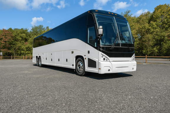 Knoxville Coach Bus Service 56 Passenger Charter Bus