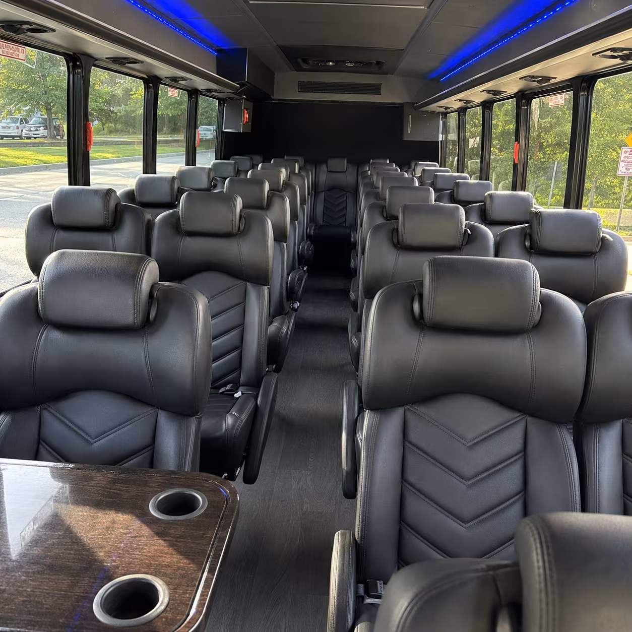 can i book a one way a round trip or a multi day package for a bus rental in knoxville