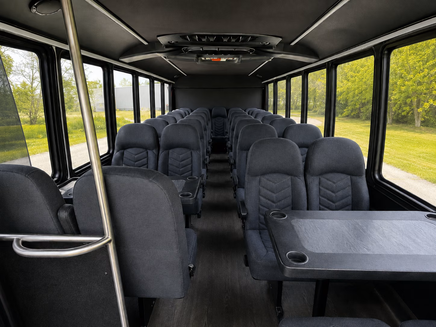 charter buses for knoxville mountain venue weddings near the smokies