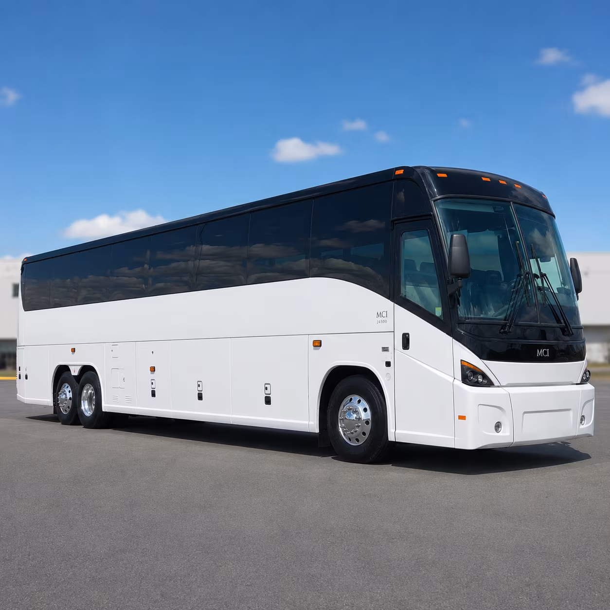 knoxville 56 passenger charter bus