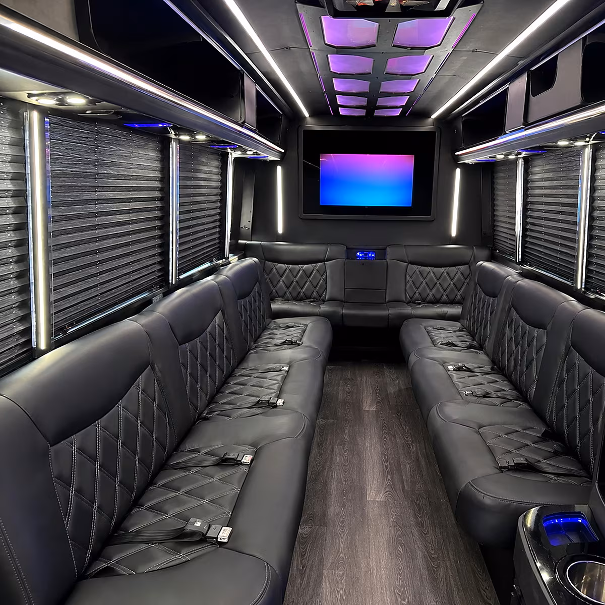 knoxville party bus interior