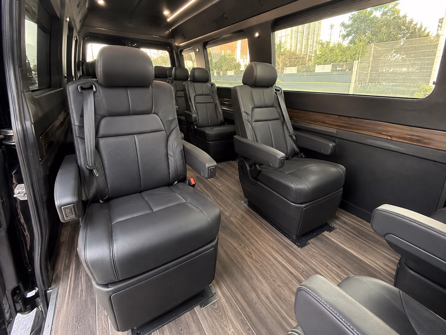knoxville sprinter van with driver interior